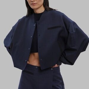 THE FRANKIE SHOP | Hava navy jacket